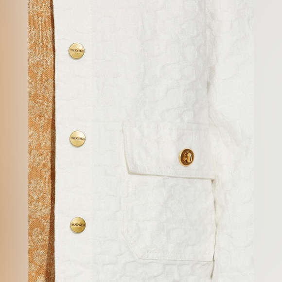 🔥🔥🔥 COACH TOP RATED Signature Denim Jacket SIZE XS🔥🔥🔥 - Picture 2 of 11